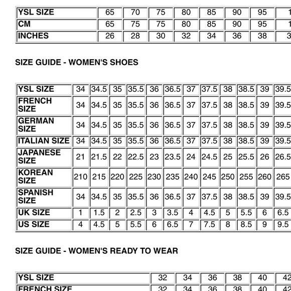 AUTHENTIC YSL Tribtoo Leather Pumps in size US 5.5 EU 35.5 - Picture 12 of 14